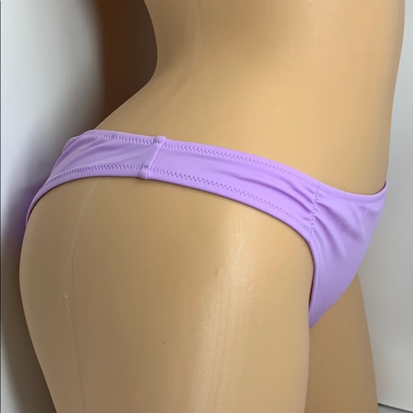 Pink Victoria’s Secret itsy mini ruched bikini Med - Picture 3 of 11